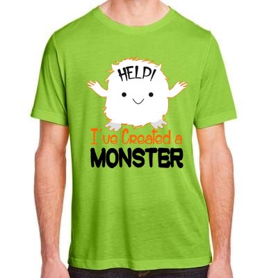 Help I've Created a Monster Funny Halloween Adult ChromaSoft Performance T-Shirt