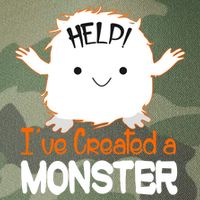 Help I've Created a Monster Funny Halloween Legacy Tie Dye Trucker Hat