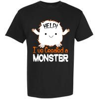 Help I've Created a Monster Funny Halloween Garment-Dyed Heavyweight T-Shirt
