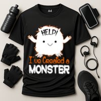 Help I've Created a Monster Funny Halloween Performance Shirt