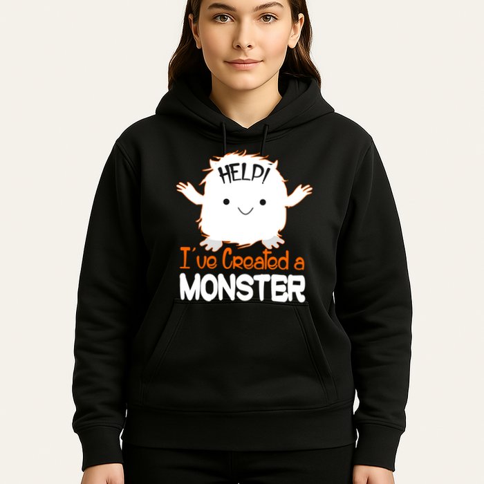 Help I've Created a Monster Funny Halloween Hoodie