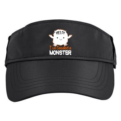 Help I've Created a Monster Funny Halloween Adult Drive Performance Visor