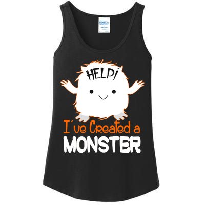 Help I've Created a Monster Funny Halloween Ladies Essential Tank