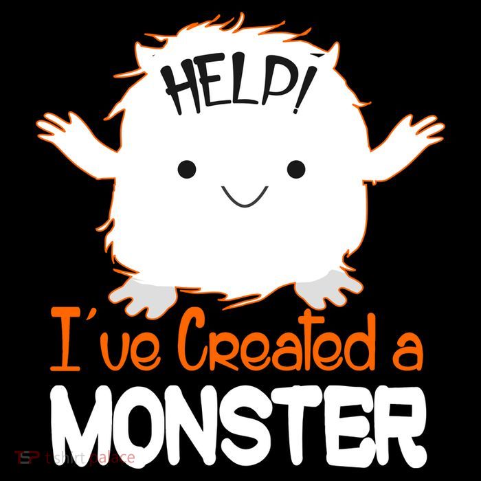 Help I've Created a Monster Funny Halloween Flatbill Hat