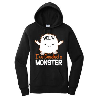 Help I've Created a Monster Funny Halloween Women's Pullover Hoodie