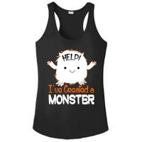 Help I've Created a Monster Funny Halloween Ladies PosiCharge Competitor Racerback Tank