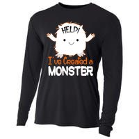 Help I've Created a Monster Funny Halloween Cooling Performance Long Sleeve Crew