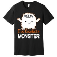 Help I've Created a Monster Funny Halloween Premium T-Shirt