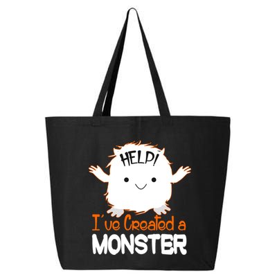 Help I've Created a Monster Funny Halloween 25L Jumbo Tote