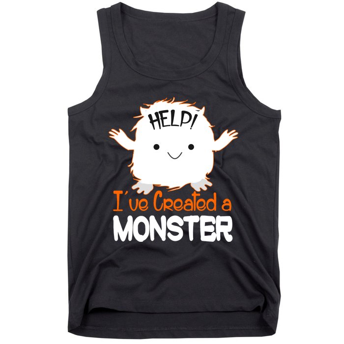 Help I've Created a Monster Funny Halloween Tank Top