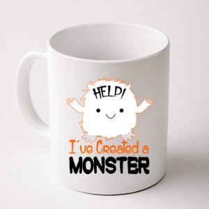 Help I've Created a Monster Funny Halloween Coffee Mug