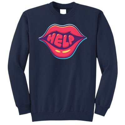 Help Lips Tall Sweatshirt