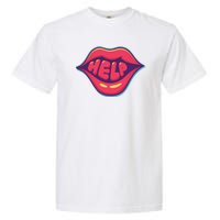 Help Lips Garment-Dyed Heavyweight T-Shirt