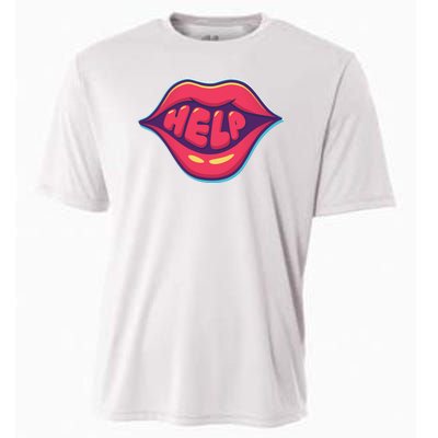 Help Lips Cooling Performance Crew T-Shirt