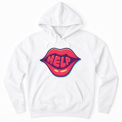 Help Lips Hoodie