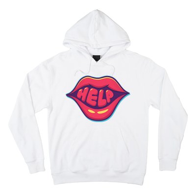 Help Lips Hoodie