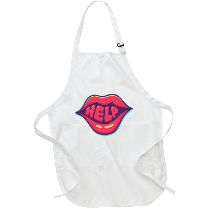 Help Lips Apron
