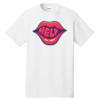 Help Lips Tall T-Shirt