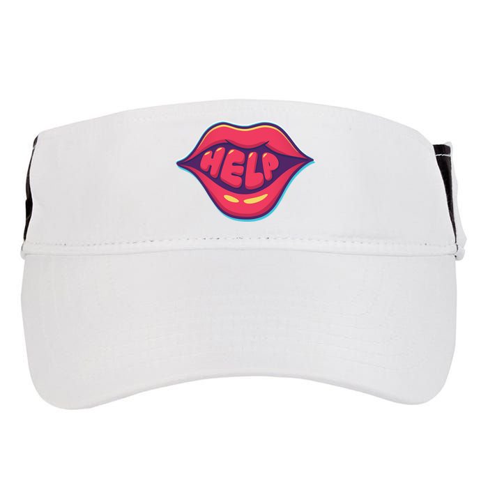 Help Lips Adult Drive Performance Visor