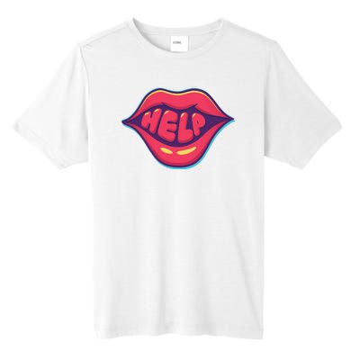 Help Lips Tall Fusion ChromaSoft Performance T-Shirt