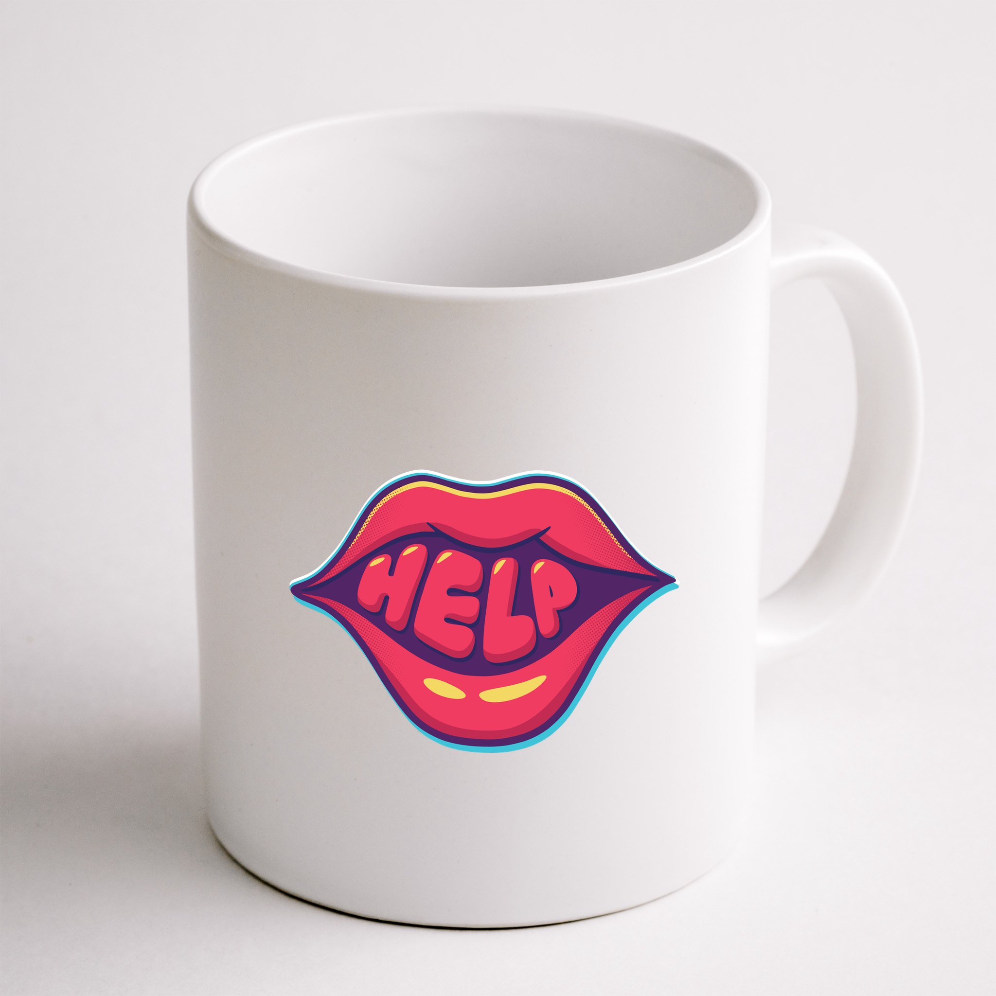 Help Lips Mug