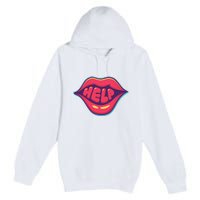 Help Lips Premium Pullover Hoodie