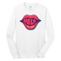 Help Lips Tall Long Sleeve T-Shirt