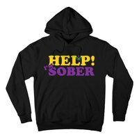 Help Me I'm Sober Mardi Gras Hoodie