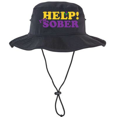 Help Me I'm Sober Mardi Gras Bucket Hat