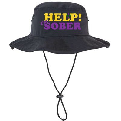 Help Me I'm Sober Mardi Gras Legacy Cool Fit Booney Bucket Hat