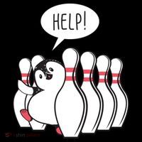 Help Penguin Bowling Pin Daily Commute Backpack