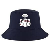 Help Penguin Bowling Pin Cool Comfort Performance Bucket Hat