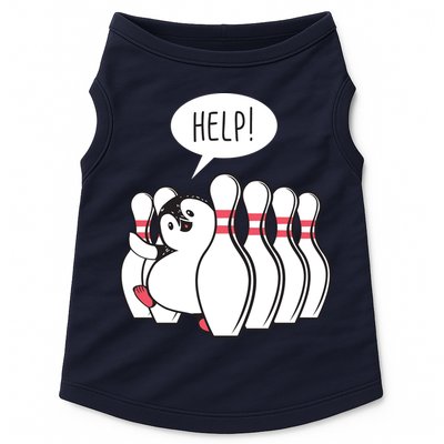 Help Penguin Bowling Pin Doggie Tank
