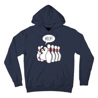 Help Penguin Bowling Pin Hoodie