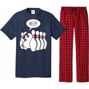 Help Penguin Bowling Pin Pajama Set