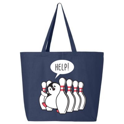 Help Penguin Bowling Pin 25L Jumbo Tote