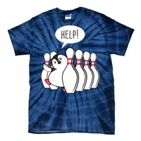 Help Penguin Bowling Pin Tie-Dye T-Shirt