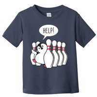 Help Penguin Bowling Pin Toddler T-Shirt