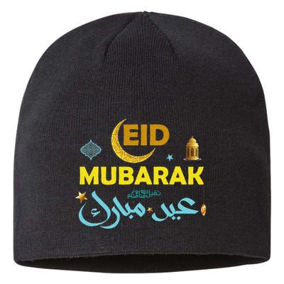 Happy Eid Mubarak For Muslim Eid al Fitr Eid al Adha Sustainable Beanie