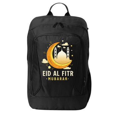 Happy Eid Mubarak for Muslim Eid al Fitr City Backpack
