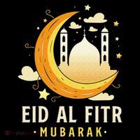 Happy Eid Mubarak for Muslim Eid al Fitr 16 in Basic Backpack