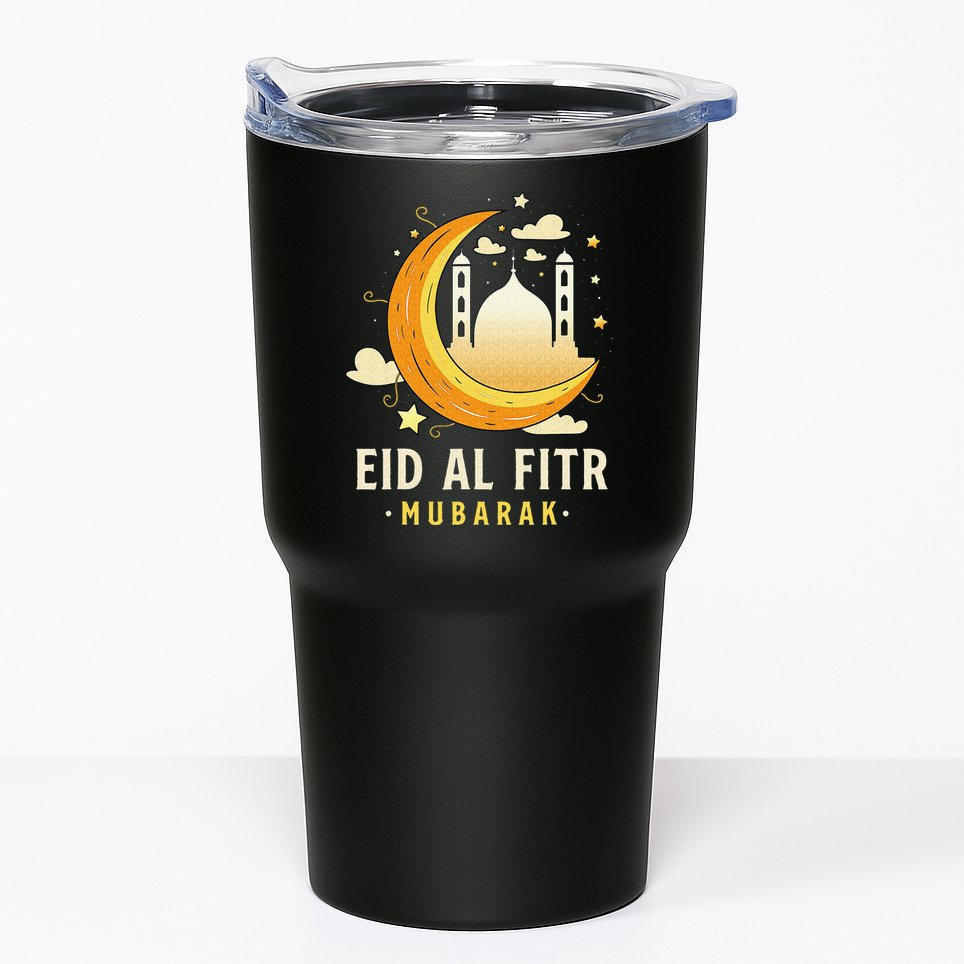 Happy Eid Mubarak for Muslim Eid al Fitr Tumbler