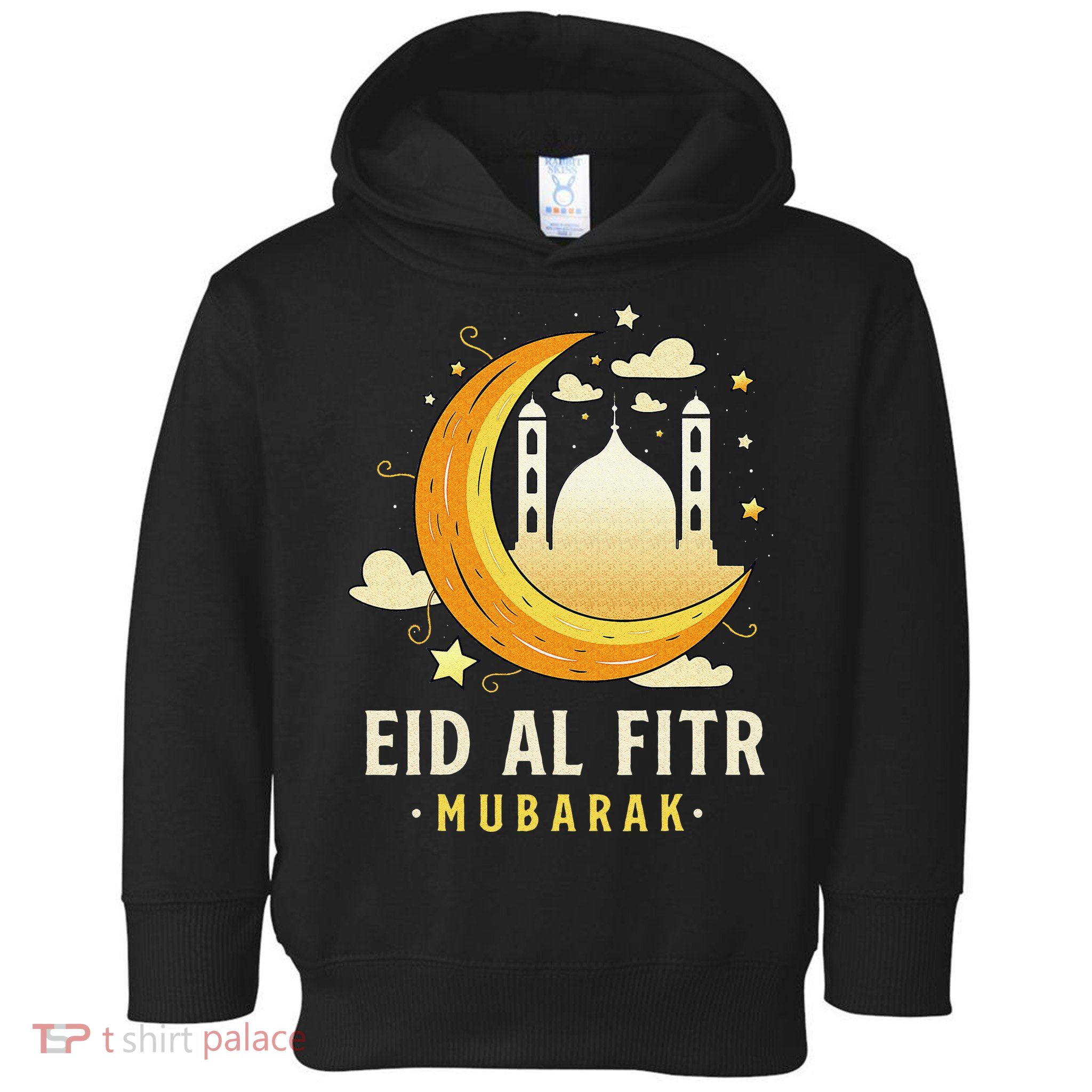 Happy Eid Mubarak for Muslim Eid al Fitr Toddler Hoodie