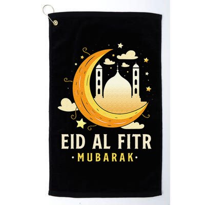 Happy Eid Mubarak for Muslim Eid al Fitr Golf Towel