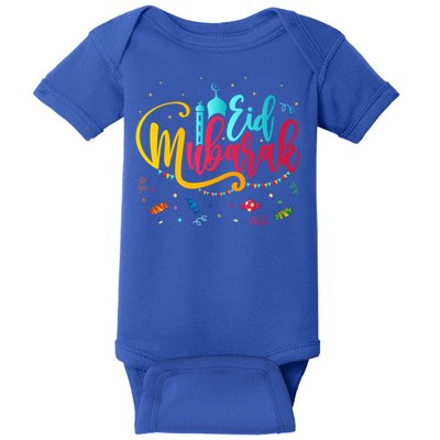 Happy Eid Mubarak Eid Al Fitr Eid Al Adha Gift Baby Bodysuit