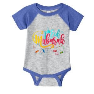 Happy Eid Mubarak Eid Al Fitr Eid Al Adha Gift Infant Baby Jersey Bodysuit