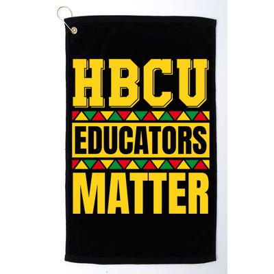 Hbcu Educators Matter Funny Hbcu Educator Black History Gift Golf Towel