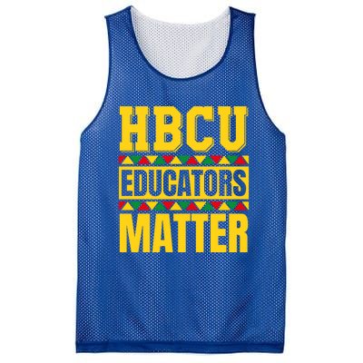 Hbcu Educators Matter Funny Hbcu Educator Black History Gift Mesh Reversible Basketball Jersey Tank