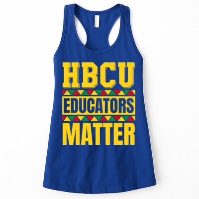 Hbcu Educators Matter Funny Hbcu Educator Black History Gift Womens Tank Top