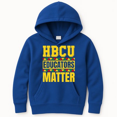 Hbcu Educators Matter Funny Hbcu Educator Black History Gift Kids Hoodie